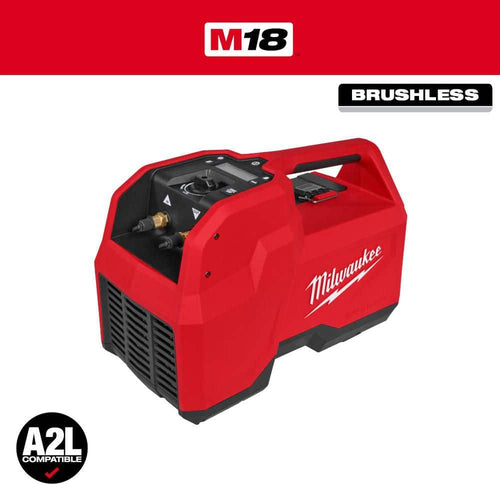 Milwaukee M18 18V Lithium-Ionen Brushless Kältemittel-Rückgewinnungsmaschine