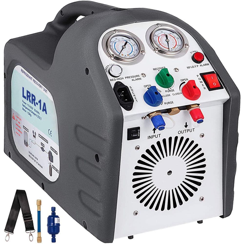 VEVOR Kältemittel-Rückgewinnungsmaschine 1/2 PS 110V AC Recycling HVAC 558 psi