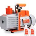 VEVOR Drehschieber-Vakuumpumpe 1/2 PS 2-stufig 7 CFM für HVAC Reparatur